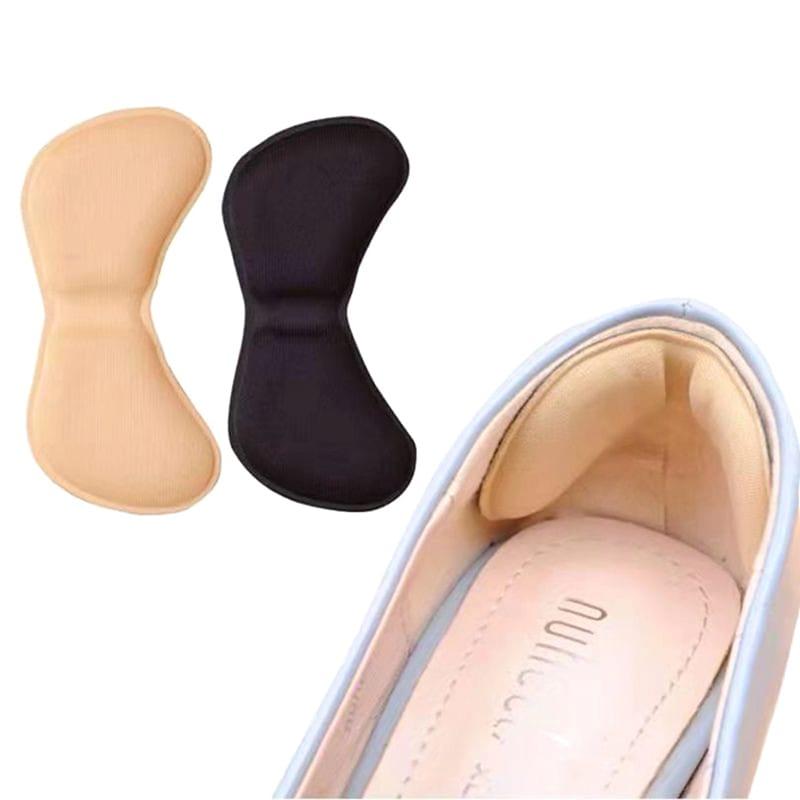 1 pair Butterfly Insole Pair Heel Liner Grips Protector  Anti Keep Abreast Heel Pads Foot Care Insert Cushion