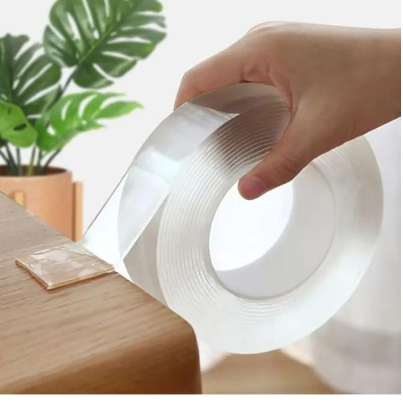 Nano Tape 3 Meter - transparent Ivy Grip Double sides silicone Adhesive Tape - Magic Tape