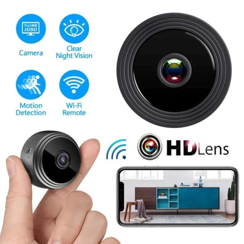 A9 WiFi Mini Camera HD 1080p Wireless Video Recorder Voice Recorder Security Monitoring Camera Smart Home For Infants And Pets-copy