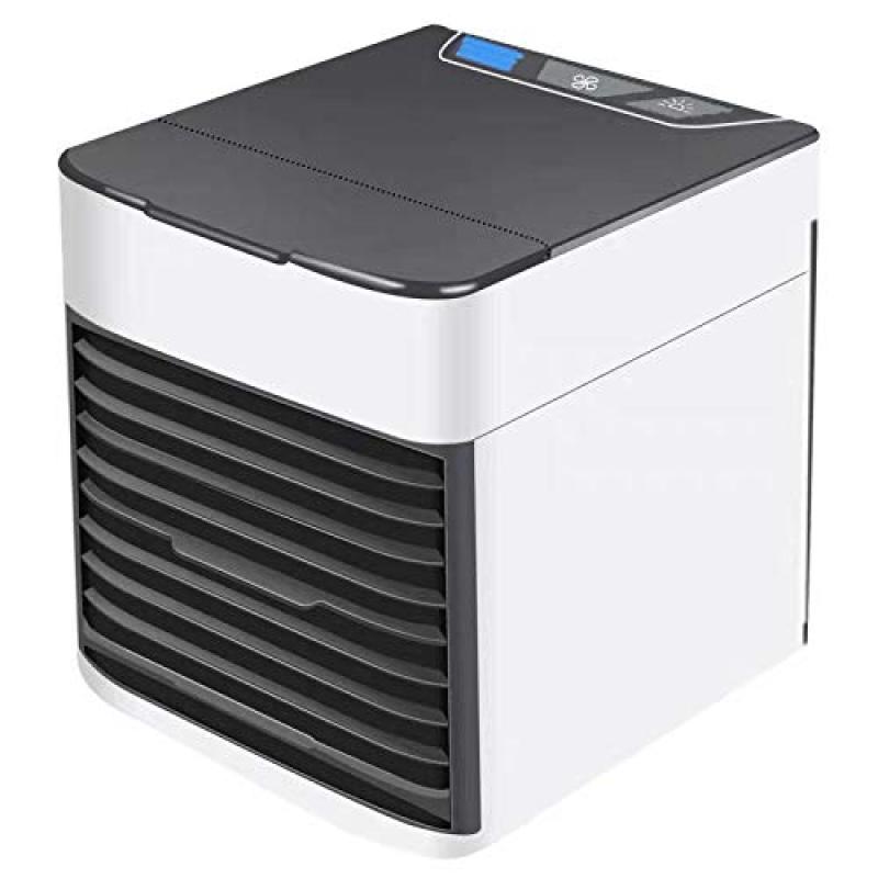 New mini refrigeration air conditioning fan household desktop small spray air cooler USB portable mobile cooling fan