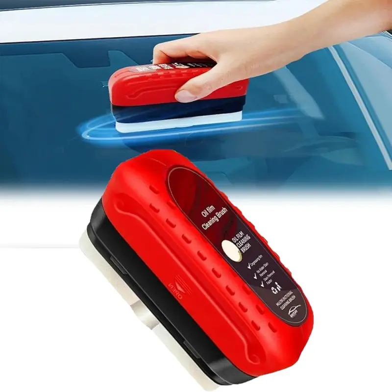 Oil Film Cleaning Brush Glass Cleaning Board Car Windshield Cleaner and Remover Powerful Visual Effect Enhancer
