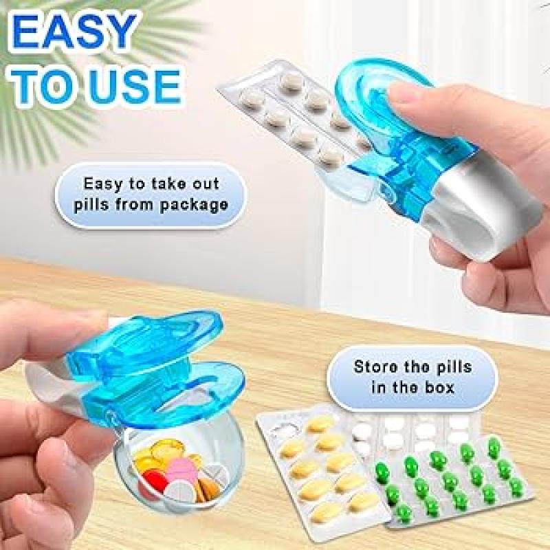 Portable Pill Taker  Medication Direct Tablet Peeler Taker and Dispense