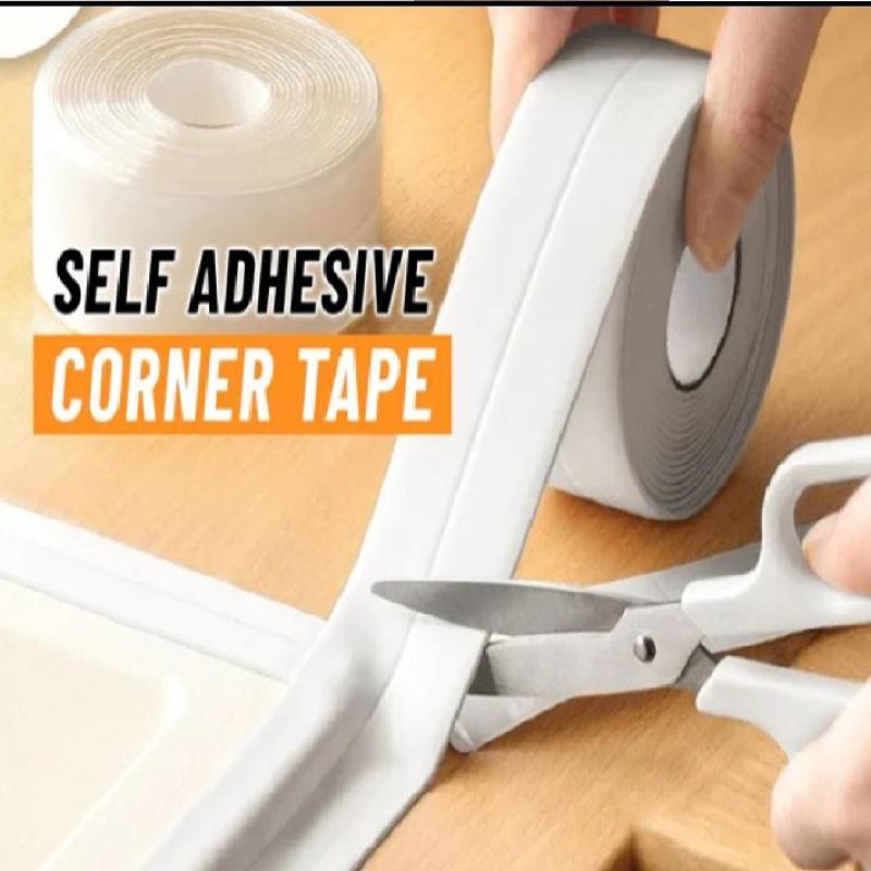 Cover Tape Self-Adhesive Tape Wall Sealing Strip for Kitchen and Bathroom -