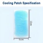 6 pcs Migraine Cooling Headache Patch For Fever and Relaxation Migraine Fever Stress Relief Instant Cooling Hydrogel Pads With Menthol For Kids and Adults Long Lasting 8 Hours Pain Relief Pack Of 6