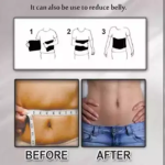 ADJUSTABLE 2 PANEL ABDOMINAL BINDER and lower Back support Belt