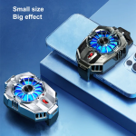 DL05  Mobile Phone Radiator Digital Display Portable Back Clip Phone Cooling Fan Cooler for Smartphone