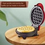 Electric Waffle Maker Non Stick Easy Clean