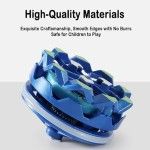 Kids Battle Top Firework Spinner Spark Spinning Battle Tops with Firework Effects  Bey Battling Top Burst