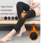 Men Women Cold Proof Plush Socks Warm Leggings Knee Pad Non slip Joint Injury Recovery Outdoor Sports Compression Winter