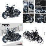 Metal Model Motorcycle Decorative Model for Shelf and Table Decor