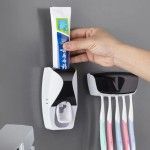 Toothpaste Dispenser Holder for toothbrush New Automatic Auto Toothpaste Dispenser bathroom accessories Mounted Toothpaste Squeezer for Bathroom