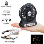 Portable Mini Fan Usb Charging rechargable battery