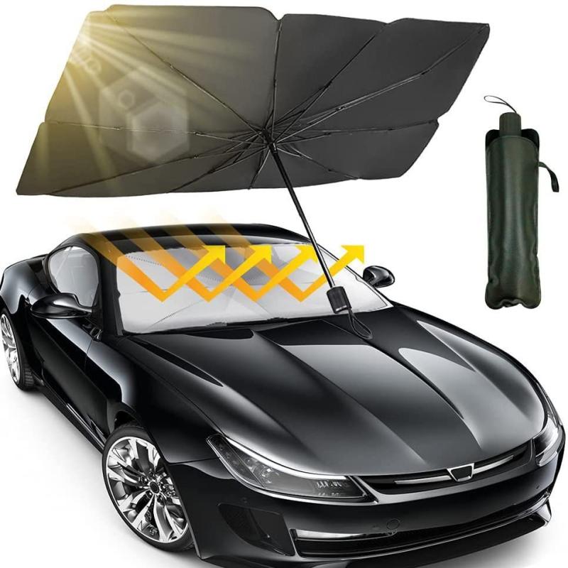 Car Sun Shade Umbrella Foldable Windshield Sun Protector UV Block Cover