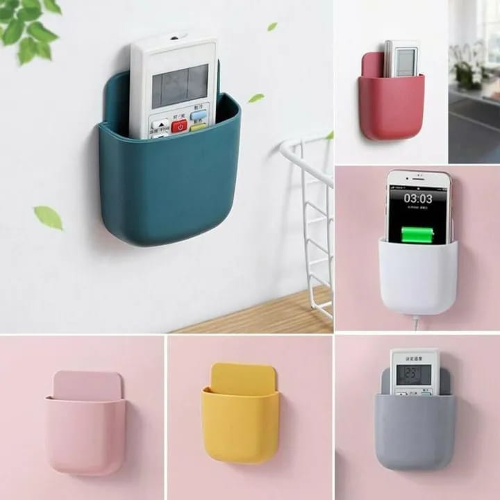 Wall Mounted Mobile Holder Organizer Charge Mobile Easily